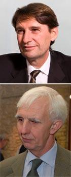 Frank Briscoe (bottom) replaces Didier Gambier (top) as director of Fusion for Energy.Fusion for Energy - mugs-2
