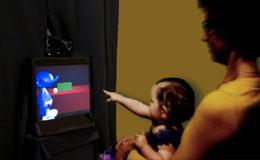 Baby Watching Cartoons