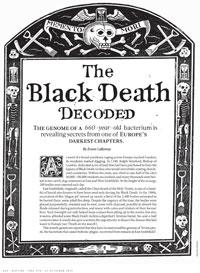 Plague genome: The Black Death decoded : Nature News