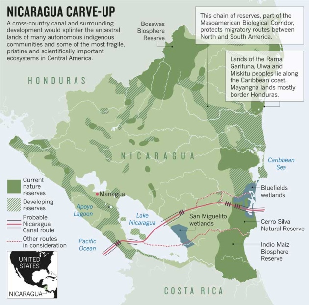 Conservation Nicaragua Canal Could Wreak Environmental Ruin Nature News Comment