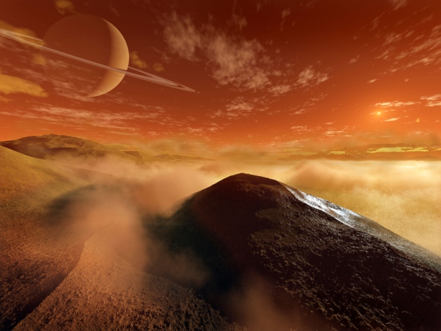 Titan S Giant Dunes Track Ancient Climate Nature News Comment