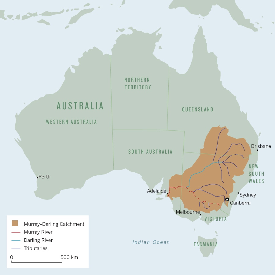 Murray Darling Basin Map 